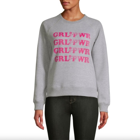 Rebecca Minkoff Grl Pwr Sweatshirt - Picture 1 of 5